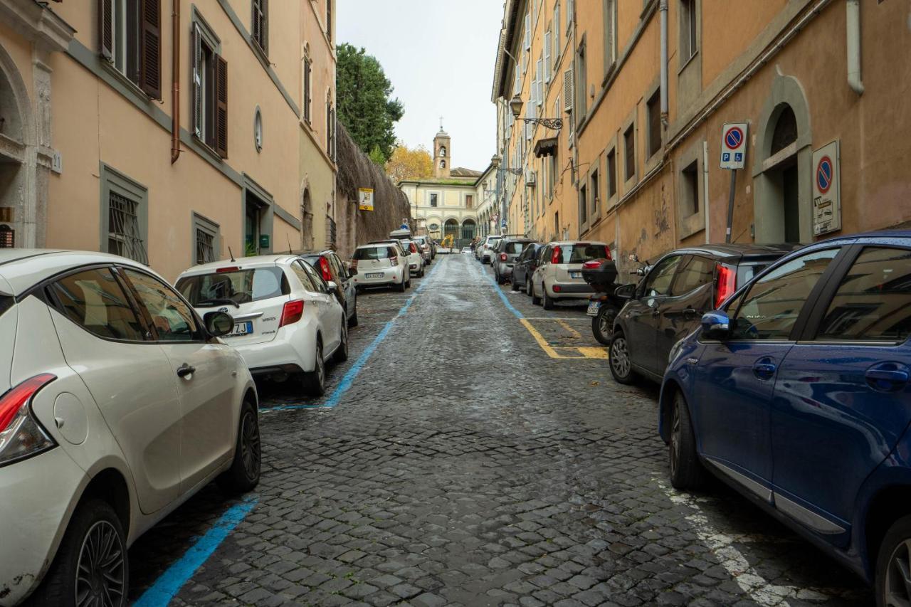 A Due Passi Da S.Pietro E Castel Sant'Angelo Loft Gianicolo Lägenhet Rom Exteriör bild
